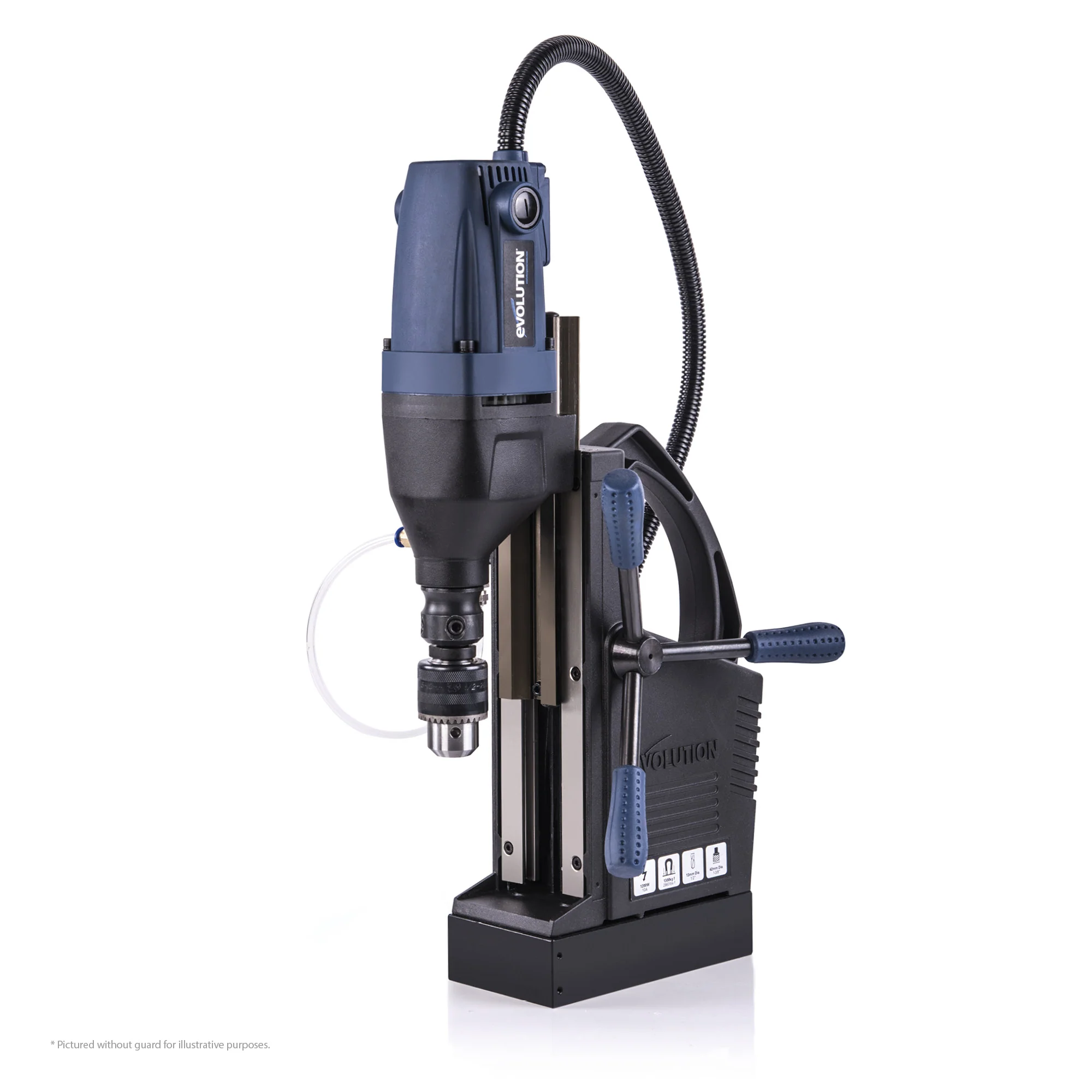 Evolution S28MAG: 1-1/8 in. Magnetic Drill With Carry Case - Image 3